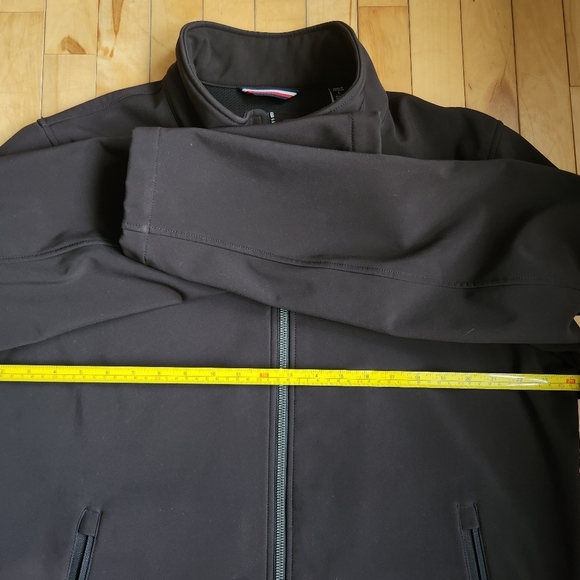Tommy Hilfiger Men's Active Soft Shell Jacket, Size L, Black - Picture 11 of 16